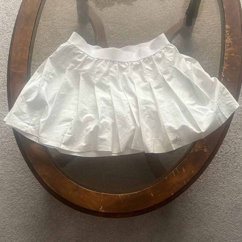 ALO Yoga Varsity Tennis Skirt